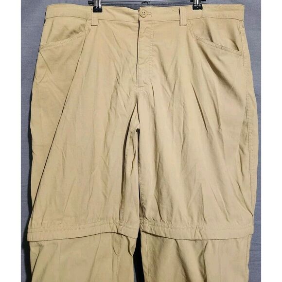 Eddie Bauer Pants Mens 40x30 Convertible Tech Performance Stretch Hiking Chino - Picture 1 of 6